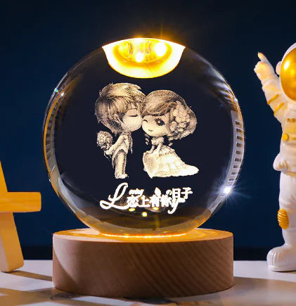 Luminous Night Light Crystal Ball