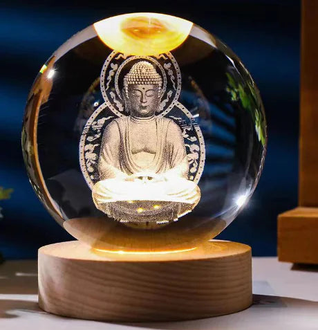 Luminous Night Light Crystal Ball