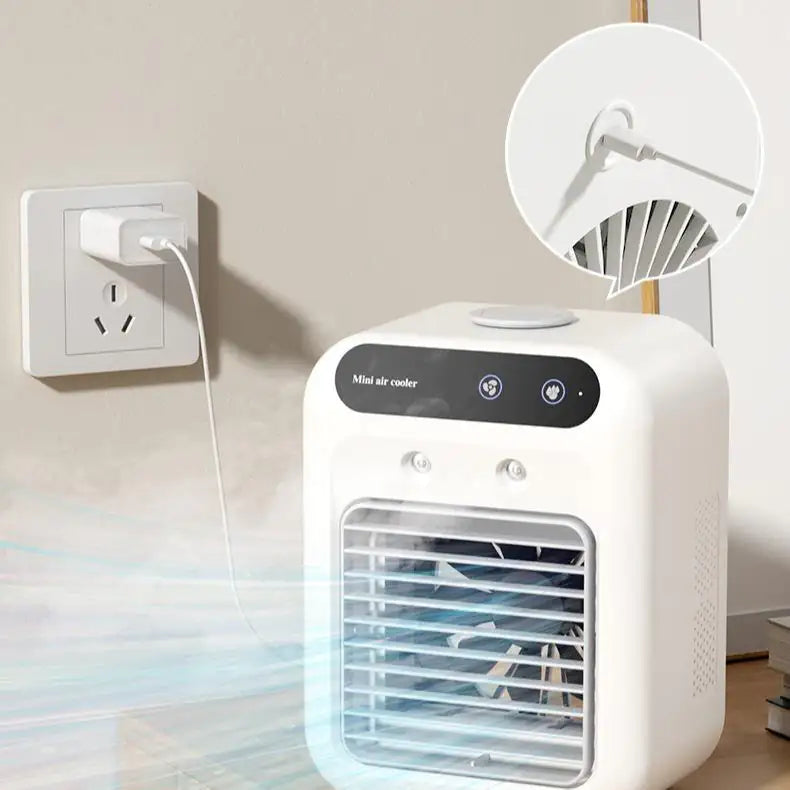 Mini Air Cooler - Cold Air Humidifier