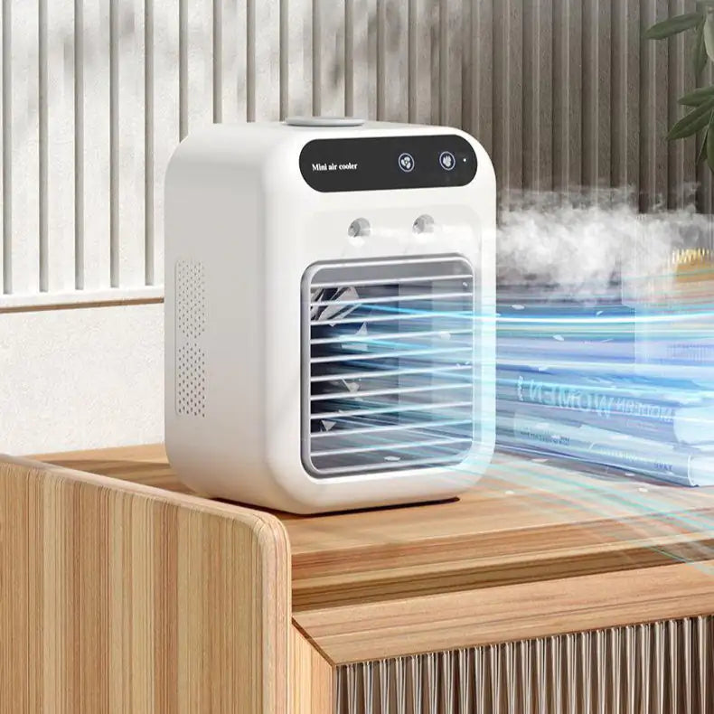 Mini Air Cooler - Cold Air Humidifier