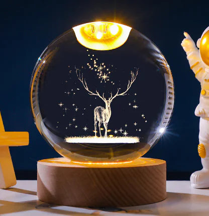 Luminous Night Light Crystal Ball